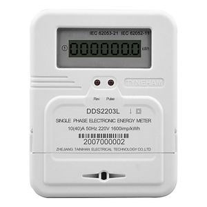 [Hot Item] Smart Electric Energy Power Meter: Single Phase Energy Logger with AMR Systems