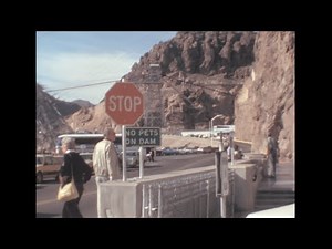 Hoover Dam 1983 archive footage