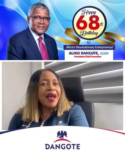 10K views · 811 reactions | Staff congratulate Aliko Dangote GCON @ 68 | Dangote Industries | Facebook