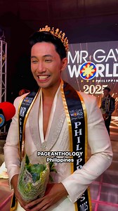 1.4K views | The partner of Miguel Germina, Mr. Gay World Philippines 2025, shares a heartfelt message for our winner | Pageanthology Philippines | Facebook