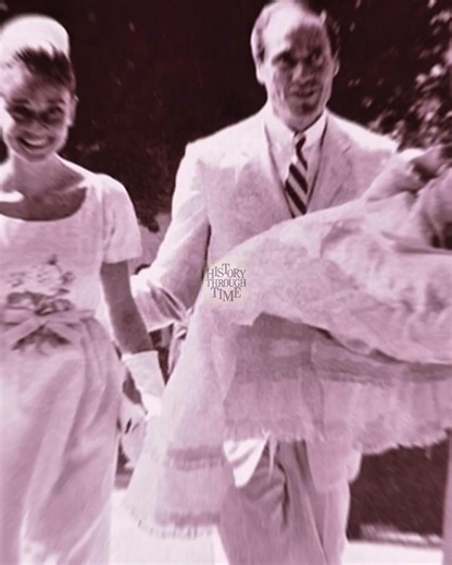 1K views · 25 reactions | "In early autumn of 1960, Audrey Hepburn and her first husband, actor-director Mel Ferrer, were photographed by Richard Avedon during an intimate moment at a small stone chapel near Lake Geneva, Switzerland, to mark the christening of their son, Sean Hepburn Ferrer." | History Through Time | Facebook