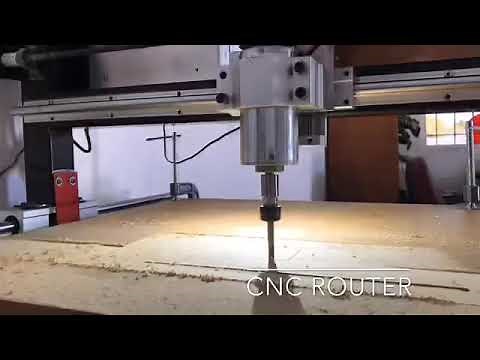 Calibración cama de sacrificio en CNC router