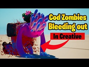How to make Bleeding out effect in fortnite creative! Easy