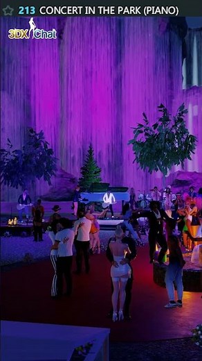 3DXChat: Concert in the Park #3DXChat #virtualconcert #virtualworld