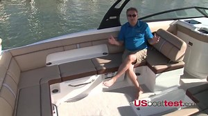 The addition of the new 290 Sundeck Outboard is a marriage of Sea Ray craftsmanship, signature style and premium outboard power. | Sea Ray Boats