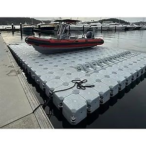 [Hot Item] Plastic Floating Dock Cubes Modular Floating Pontoon Drive on Boat Docks