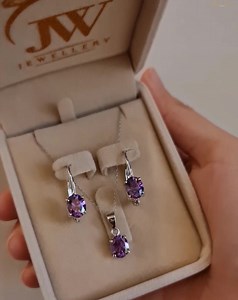 Amethysts have been used to symbolize deep love, happiness, humility,...