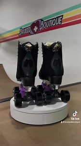 Custom Moxi Jack 2 Avanti Skates with Brunny Hardcore Blocks and Huck Trucks and RollerBones Bowl Bombers 🖤💜 Let us know when it’s time to build your perfect skates 🛼 https://bruisedboutique.com/moxi-skates/ #bruisedboutique #customskates #rollerskates #moxiskatedaily | The Bruised Boutique Skate Shop