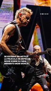 41K views · 1.3K reactions | Depeche Mode ha lanzado en Netflix la película-concierto "Depeche Mode: M" que recoge uno de los momentos más potentes del Memento Mori World Tour. El film se grabó en septiembre de 2023, durante varias noches consecutivas en el Foro Sol de Ciudad de México.  Link en bio/web #depechemode | Fiesta & Bullshit | Facebook