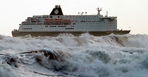 Ferry delays of six hours after severe storms