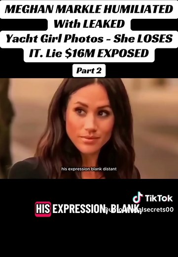 Meghan Markle's Yacht Photos Leak: A Royal Scandal