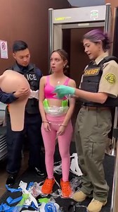 Police search prisoner for suspicious activity This original video was produced by Network Media, LLC and Manuella. | Mocking