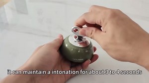 Kitchen Timers for Cooking,100% Mechanical Cooking Timer,Retro Cooking Timer,No Batteries Required,Magnetic Back.(Green)