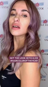 It's called Virtual Mauve Blonde 8.222 💜 and it's our Hair Color Of The Year 2023 by Revlonissimo Colorsmetique™. Discover @vale_look personalized formula! ⬇️ ➡️ Highlights with Magnet™ Blondes Ultimate Powder 9 20 vol. ➡️ Roots: 8.222 20 vol. ➡️ Mids: 8.222 10 vol. ➡️ Ends: 8.222 30 vol. ➕ Magnet™ Ultimate Pre-Technical Equalizer. #ProHairdressers share your creative looks using 8.222 #HairColorOfTheYear to be highlighted 🤩 If you are not a client yet, leave your details and we'll get in touc