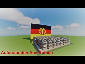 【Minecraft】 Auferstanden Aus Ruinen - DDR (East Germany) Anthem with Note Blocks