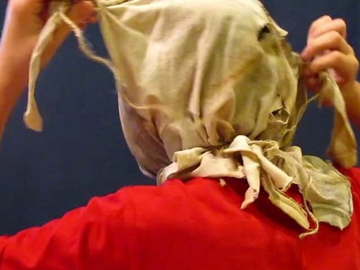 My batman begins scarecrow mask and how to make it.