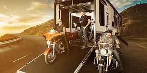[Hot Item] Customized Lightweight off Road Pop up Toy Hauler Travel Trailer with Shower and Toilet