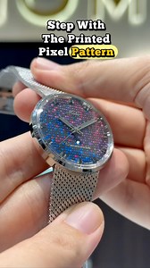 We go hands-on with the #Mido Commander 1959 Pixel 🪩 https://tinyurl.com/jde98bwh | Gnomon Watches