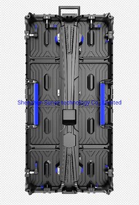 [Hot Item] Indoor Outdoor Curve Curved Front Service Arc Around Shape Outdoor Full Color Curve P3.91 P4.81 Rental LED Display for Advertising Panel Screen