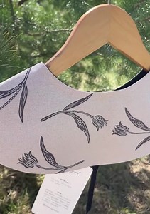 Gothic Collar With Hands & Tulips, Wednsday Dress Detachable Collar, Linen Statement Neck Accessory - Etsy Canada