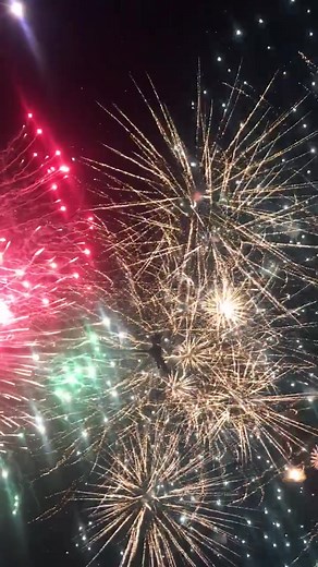 Stunning Fireworks Display in Vibrant Colors