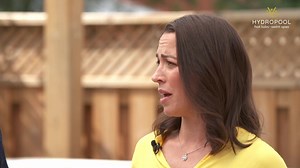 Above ground or below? The choice is yours on how you want to install your swim spa. We spoke to triathlete Jodie Becker who explained how she planned her above ground swim spa into the redesign of her backyard. Learn more about our swim spas here: findyourperfectswimspa.com #wateriscalling #hydropool #swimspa #installation #backyard #backyardrenovation | Aaron Pools & Spas