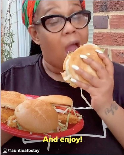 @auntieatbstay (IG & TikTok) has my stomach GROWLING. | BuzzFeed Video