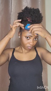 9.6K views · 518 reactions | How I achieve my high puff natural hairstyle in just few minutes | Natural & Beautiful | Facebook