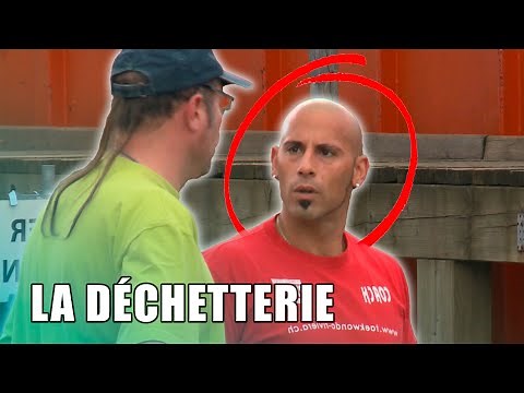 François Damiens piège cette déchetterie - Caméra cachée