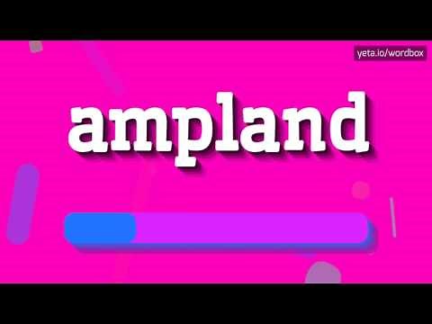AMPLAND - HOW TO PRONOUNCE IT!?