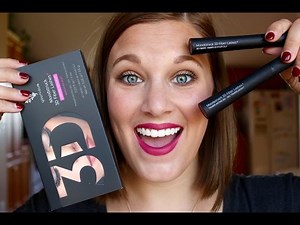 Updated YOUNIQUE 3D FIBER LASHES + Tutorial || Demo || The Lash Babe