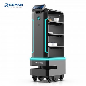 [Hot Item] Restaurant Robot Waiter Delivery Robot Hotel Delivery Robot Fast Food Felivery Fobot Felivery Robot Restaurant