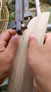 Homemade mini scrollsaws are not inferior to large factory products. #asmr #birdcage #craft #art #scrollsaw #fyp #fbpro #vod #reels #bamboo | Bang Setiawan