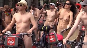World nude bike riding festival