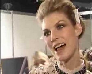 Angela Lindvall - First Face Talks F/W 06-07