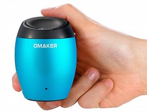 Review: Omaker MOMI Ultra Portable Metallic Mini Wireless Bluetooth Speaker in Pink or Blue: $16 (Orig. $80)