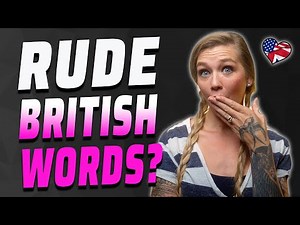 RUDE BRITISH WORDS | AMANDA RAE