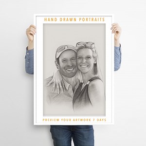 Hand Drawn Couples Gift Idea for Her, Portrait From Photo, Girlfriend Gifts, Relationship Gift, Couple Portrait, Couple Gift for Valentine. - Etsy Canada