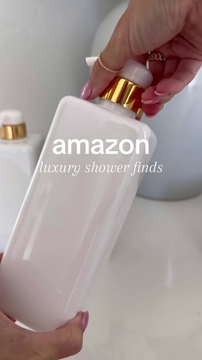 8.3K views · 107 reactions | Amazon ✨affordable✨ luxury finds. The bath mat is so plush and absorbent, the eucalyptus bouquet is like a shower spa and the gold dispensers are aesthetically a yes☺️ #amazonhome #amazonhomefinds #amazonfinds #bathroomstyling #bathroominspo | Sierra Romero | Facebook