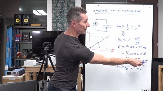 13K views · 145 reactions | How to derive the equation for charge in a capacitor. | EEVblog | Facebook