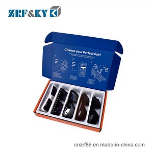 [Hot Item] Custom Logo Printed Color Corrugated Paper Folding Shipping Mailer Box