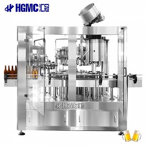 [Hot Item] 3000bph Beer Filling Machine Bottle Rinsing Filling Capping Machine Glass Bottle Filler