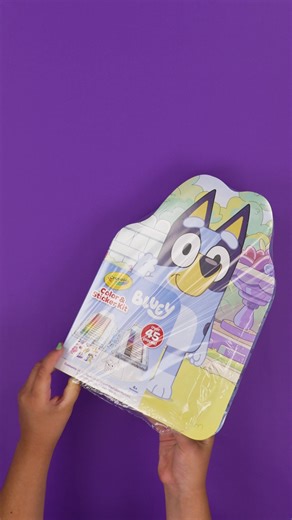 Unleash Creativity with Crayola Bluey Color Kit