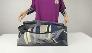 Hat Storage for Baseball Caps, Sturdy Hat Organizer, Durable Oxford Fabric Cap Organizer, Cap Holder to keep Caps Dust Free and Organized, Travel Hat Case with Carrying Handles Holds Up to 20 Hats