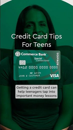 Credit card tips for teens