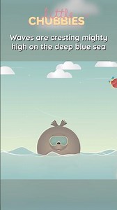 Sea Lion Ocean Song 🌊 Beautiful Kids Music #KidsSong #KidsCartoon | Little Chubbies