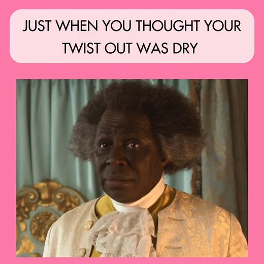 Wait! Not it’s giving Lord Danbury! 🤣🤣🤣 OAN: Queen Charlotte’s hair story was a Miracle Babe moment all day long. What say you? • • • #tgin #tginatural #hairchronicles #stylistbelike #queencharlotte #lorddanbury #bridgerton #hairmeme #funnyvideos #memes #kidstylist #hair #hairstyles #curls #naturalista #naturalhair #4chair #3chair #twa #issavibe #protectivestyles #braids #boxbraids #instagram #lacefrontwig #twists #haircare #healthyhair #laugh #hilarious | Thank God It's Natural