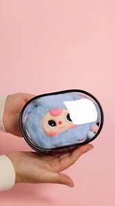 Clear Figure Display Bag with Blind Box Case Carrying Case Pouch Charms for Collectibles