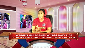 1.3K views · 48 reactions | WOMEN ON EAGLES WINGS RAW FIRE CONFERENCE 2023 BE THERE | Pastor Gloria EMUAN | Facebook