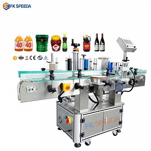 [Hot Item] Auotmatic Beverage Can Labeling Machine Cylindrical Container Food Packaging Labeler